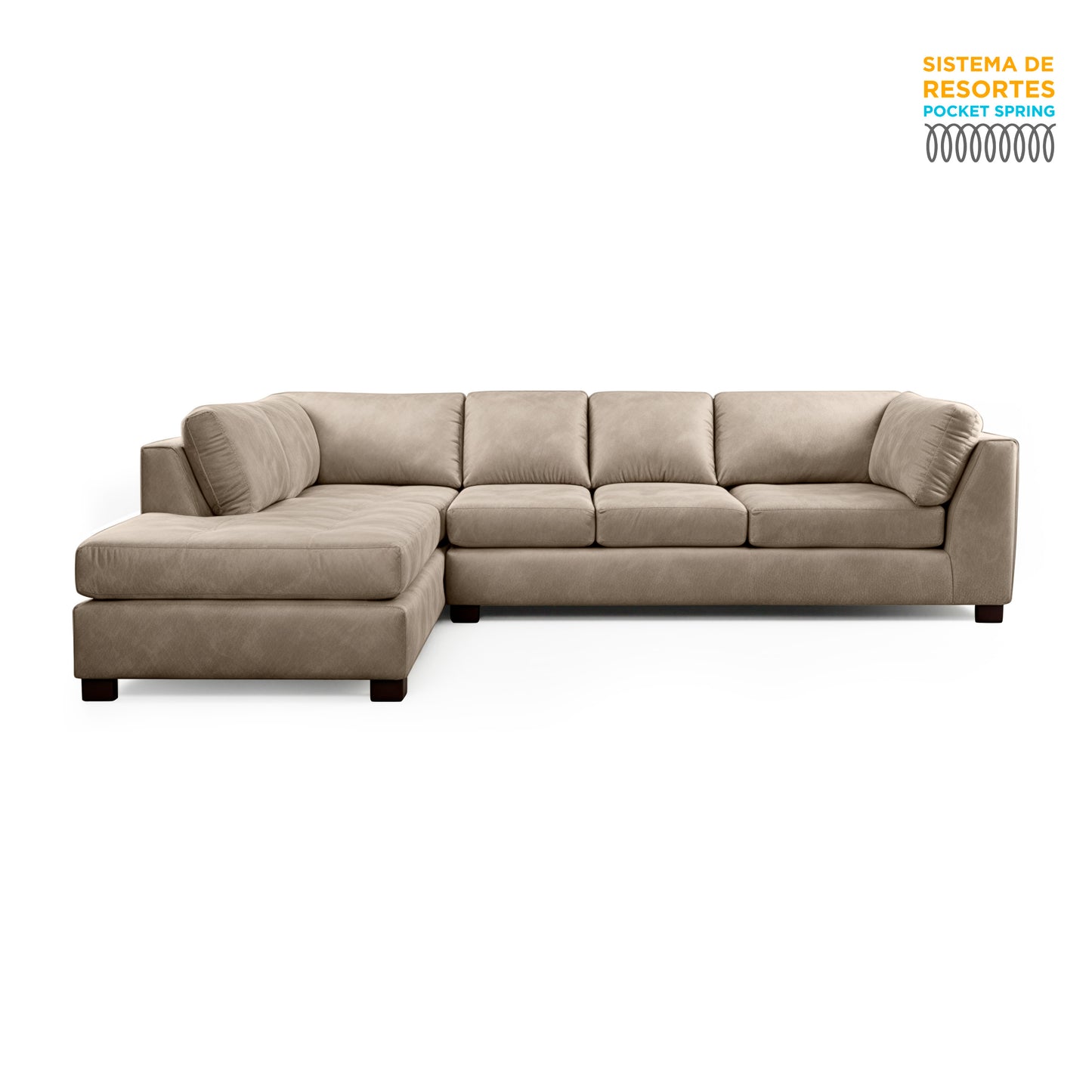 Seccional Londres (tela envejecida clara)