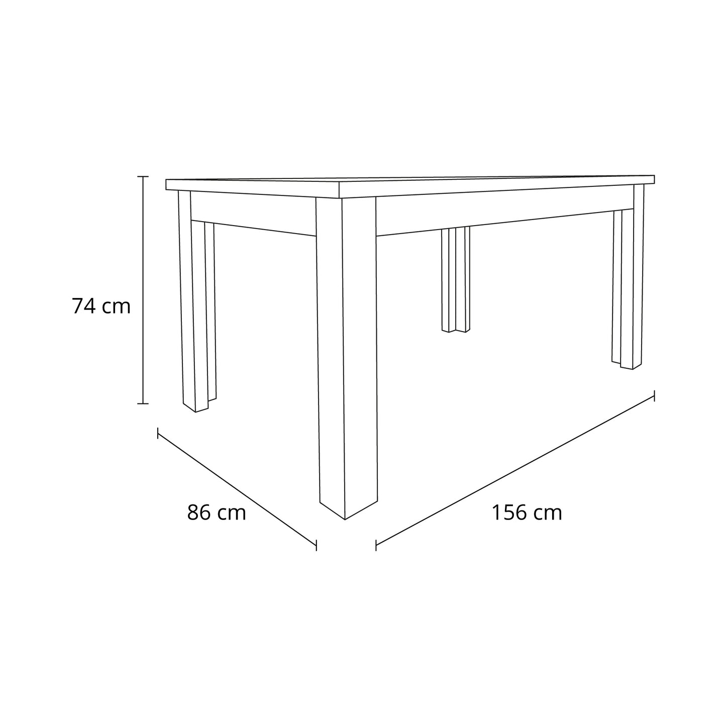 Comedor teka 6 Sillas