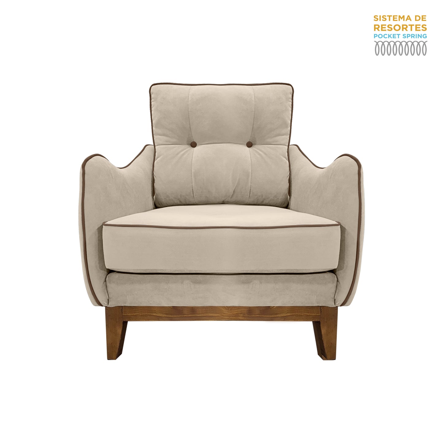 Sillón Vintage (felpa)