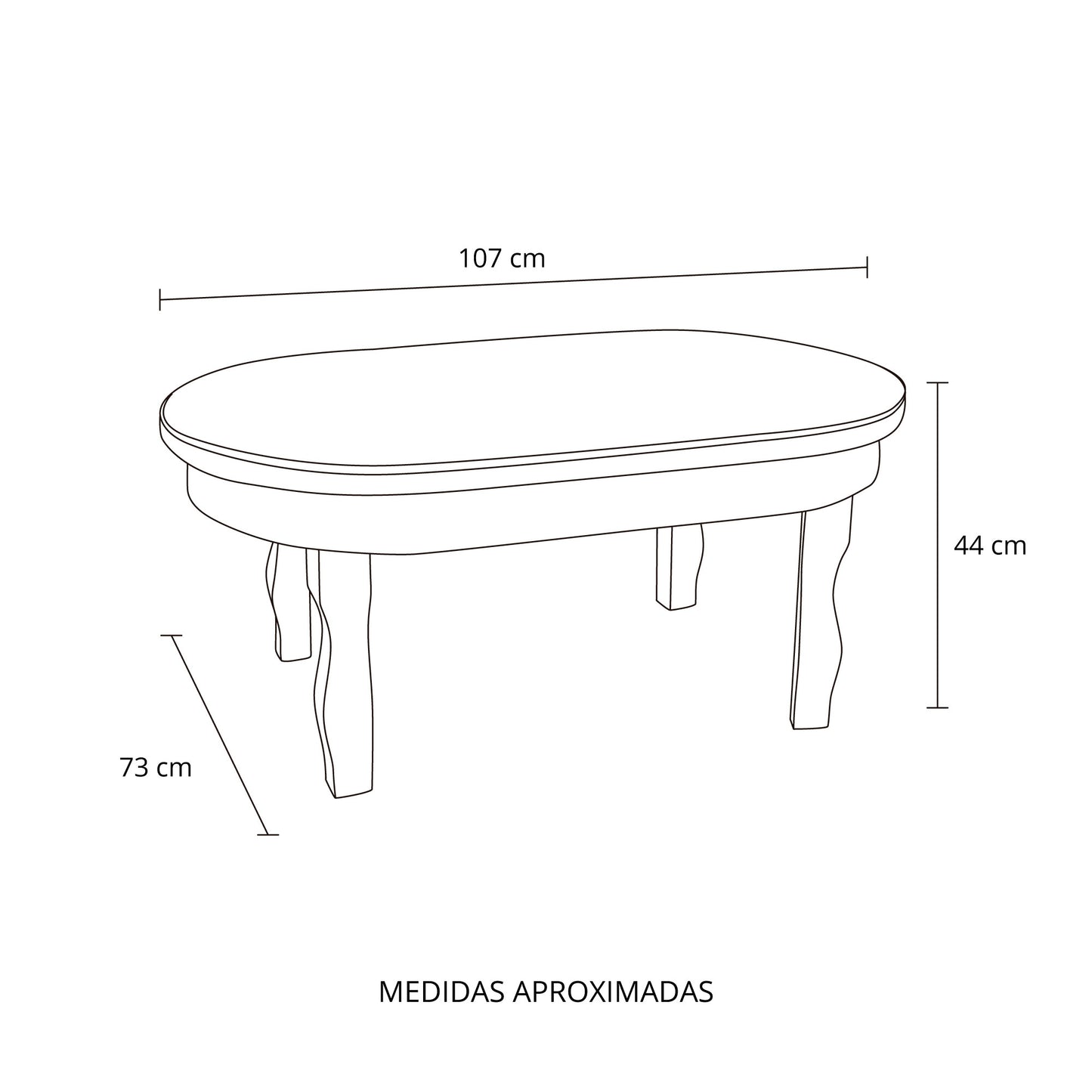Mesa de centro Lisboa