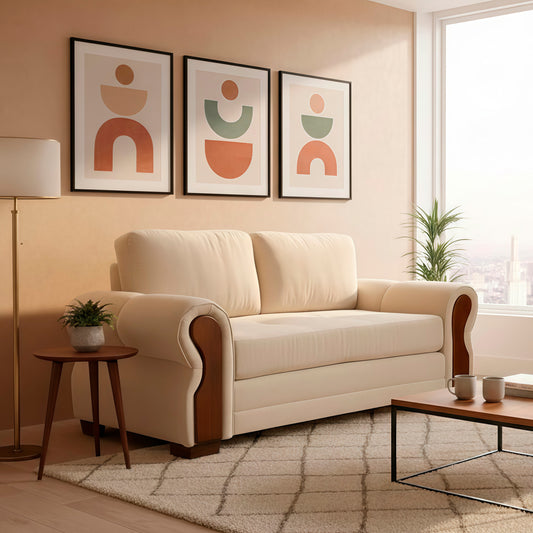 Sofá Oregon 2 cuerpos (felpa)