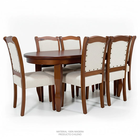 Comedor Lisboa 6 sillas