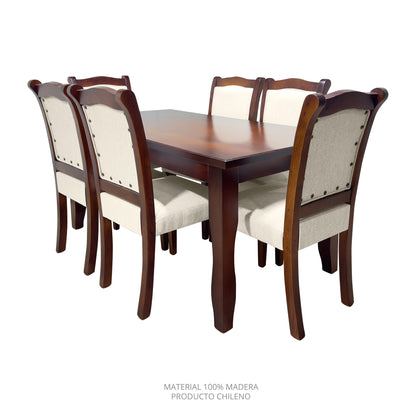 Comedor Dubai 6 sillas