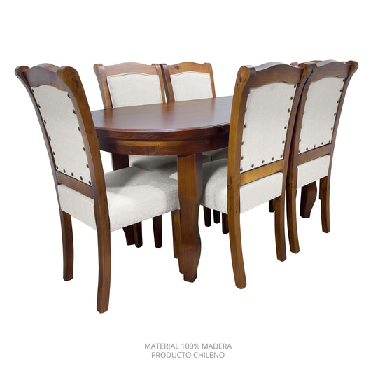 Comedor Lisboa 6 sillas