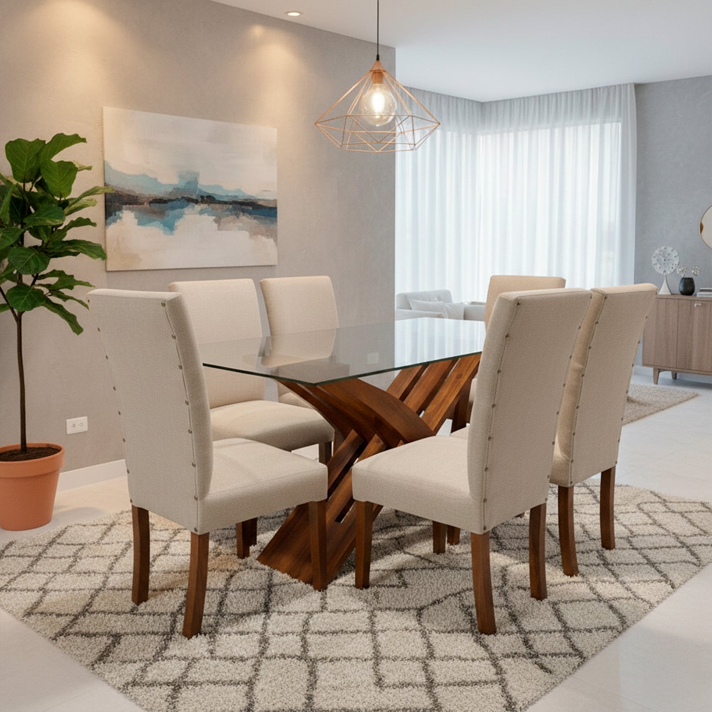 Comedor Gaviota 6 Sillas