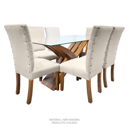 Comedor Gaviota 6 Sillas