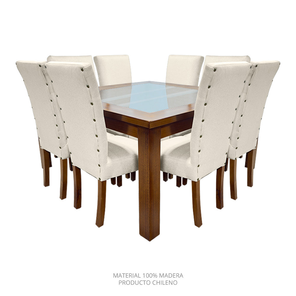 Comedor Milán 8 sillas