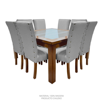 Comedor Milán 8 sillas