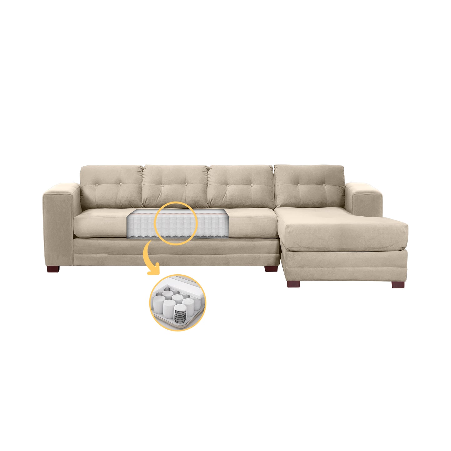 Seccional Golden (felpa)