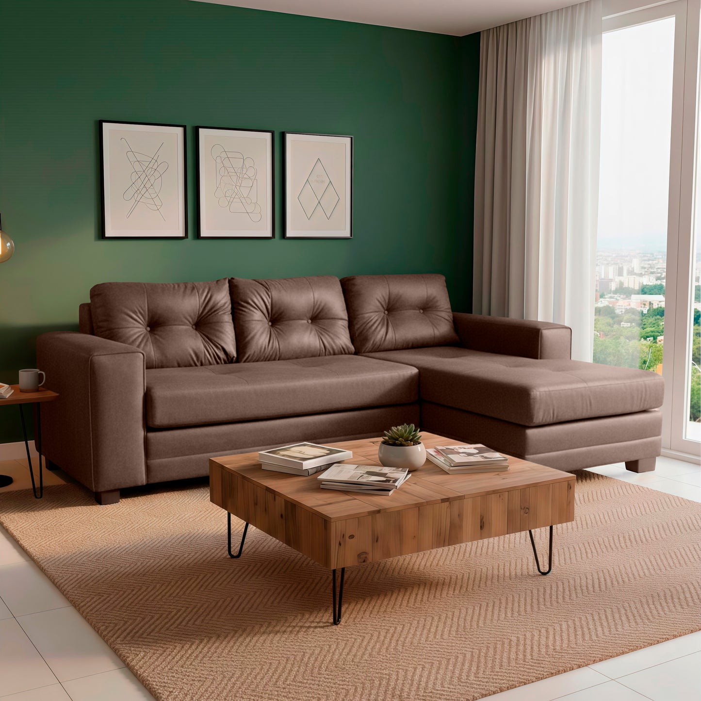 Seccional Roma (tela envejecida)