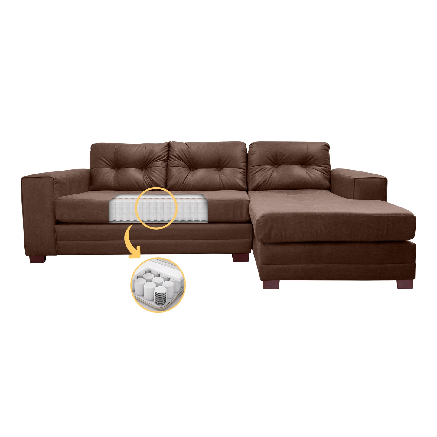 Seccional Roma (tela envejecida)