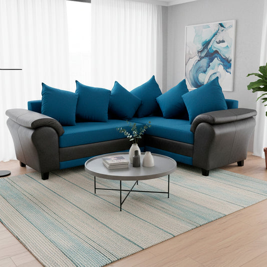 Seccional Small Capri (felpa/PU)