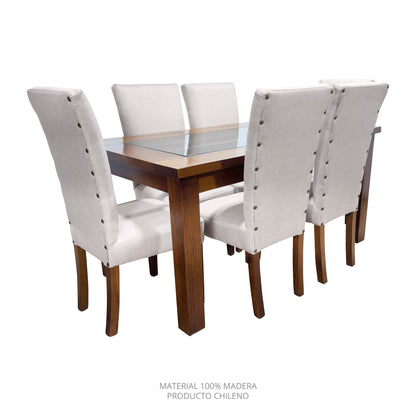 Comedor Milán 6 sillas