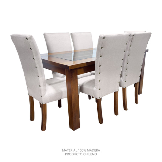 Comedor Milán 6 sillas