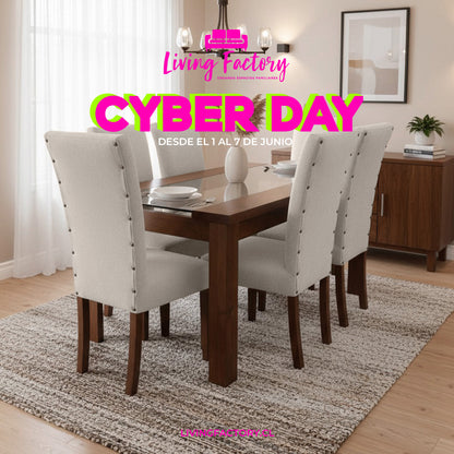 Comedor Dalia 6 Sillas