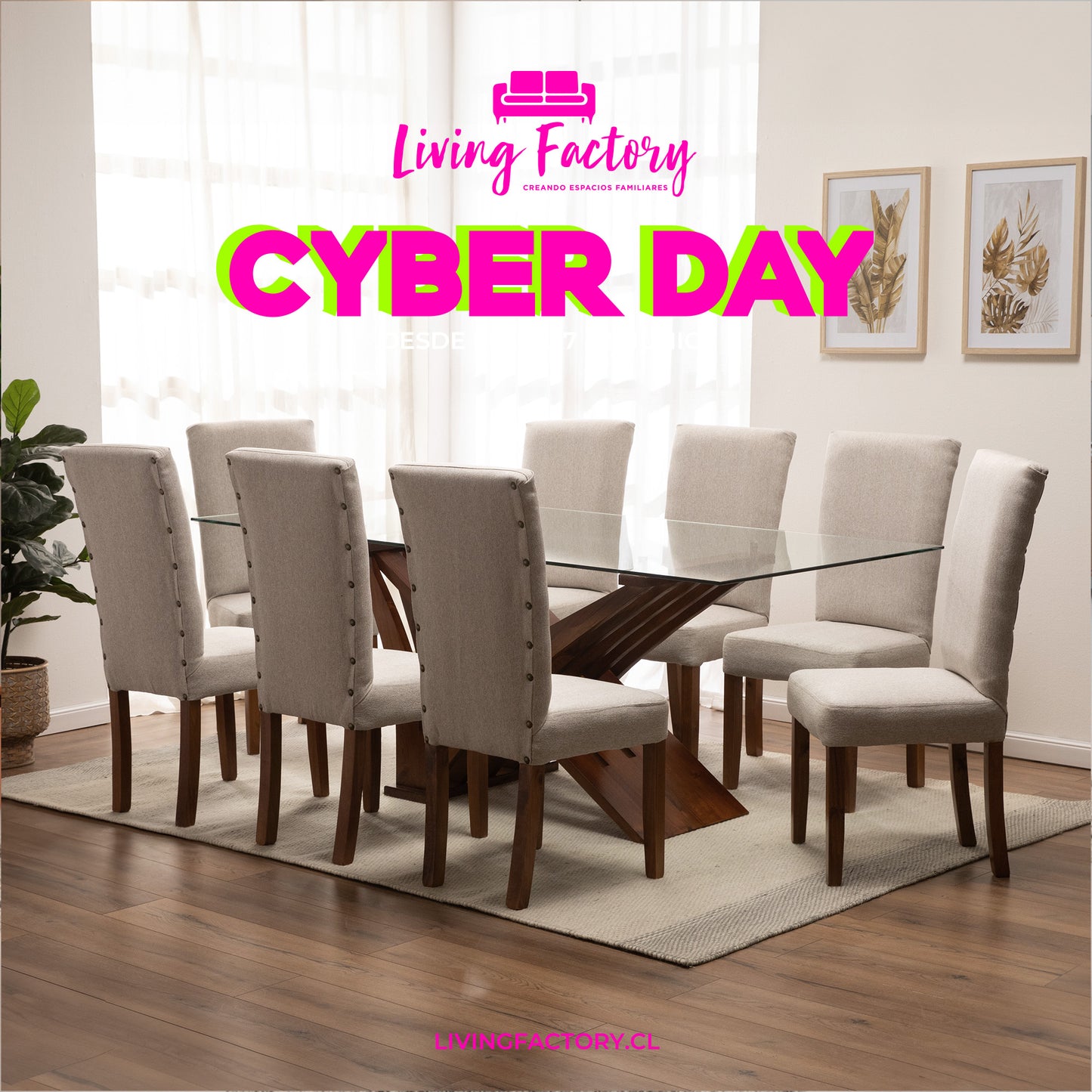 Comedor Gaviota 8 Sillas
