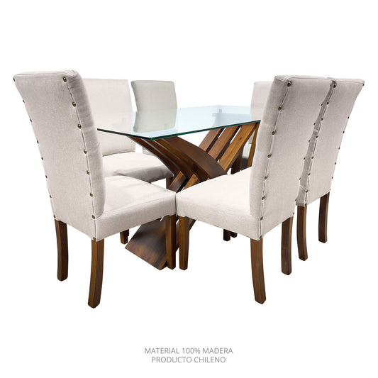 Comedor Gaviota 6 Sillas