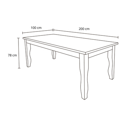 Comedor Dubai 8 sillas