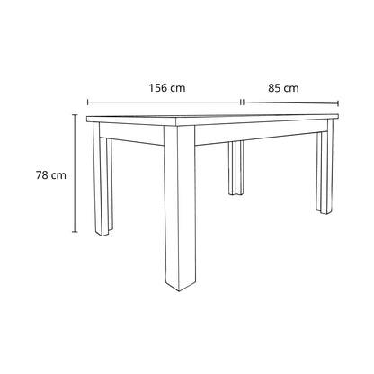 Comedor teka 6 Sillas