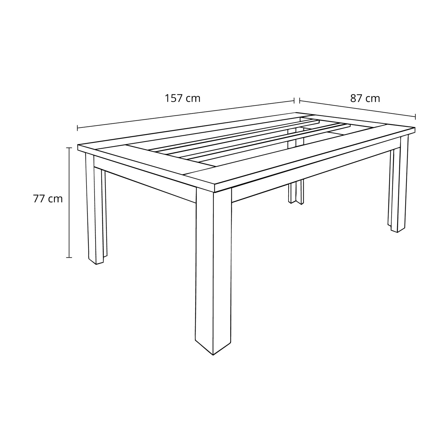 Comedor Milán 6 sillas