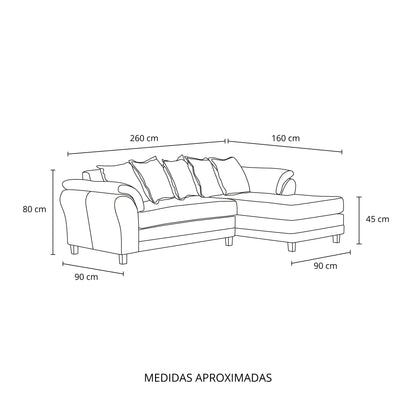 Seccional Mustang (tela)