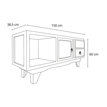 Rack Nacional con puerta